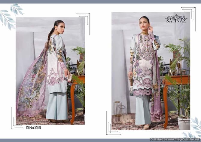Safinaz Firdous 5 Cambric Cotton Festive Wear Designer Pakistani Salwar Kameez Collection